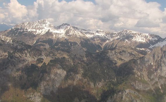 Panorama dal Monte Terzo