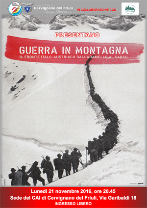 Guerra in montagna copertina libro
